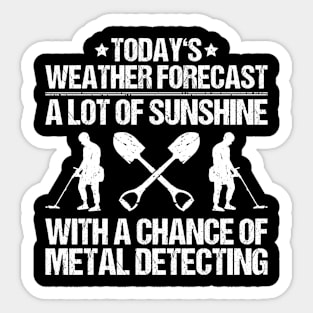 Detectorist Metal Detecting Metal Detector Sticker